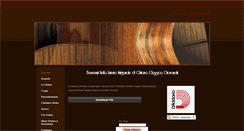 Desktop Screenshot of liuteria-giovanetti.com